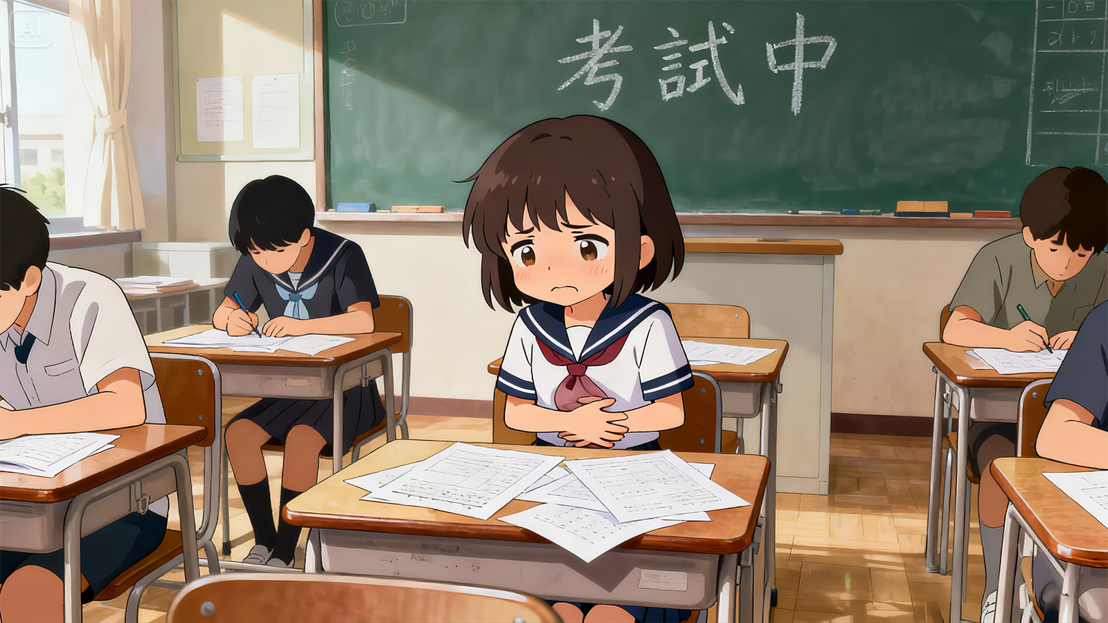 自律神經失調示意圖